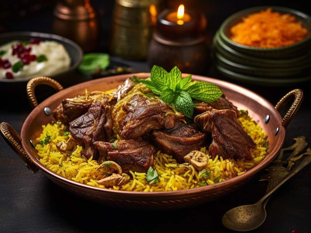 Kabsa, Mandi ja Maqluba